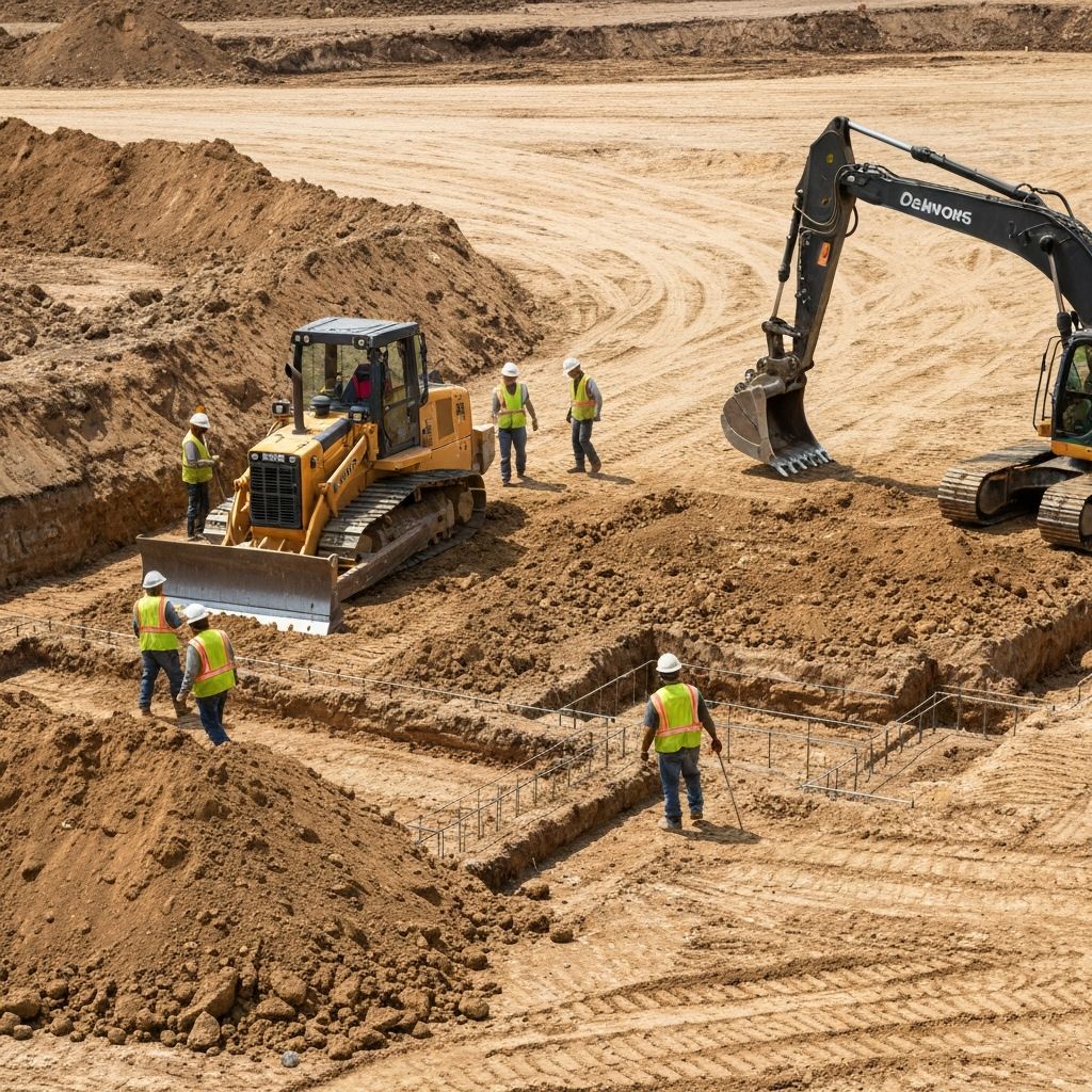 Groundworks and Site Preparation